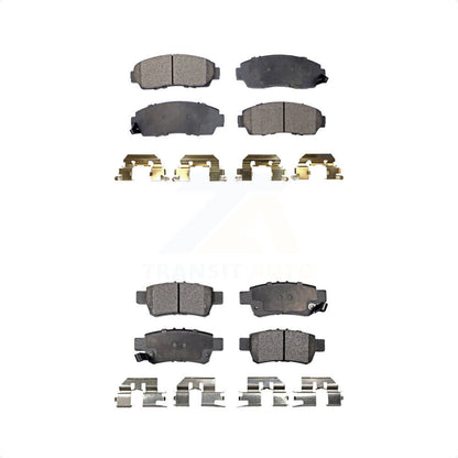 [Avant + Arrière] Kit de plaquette (céramique) de frein pour 2005-2010 Honda Odyssey KTC-100059 par TEC