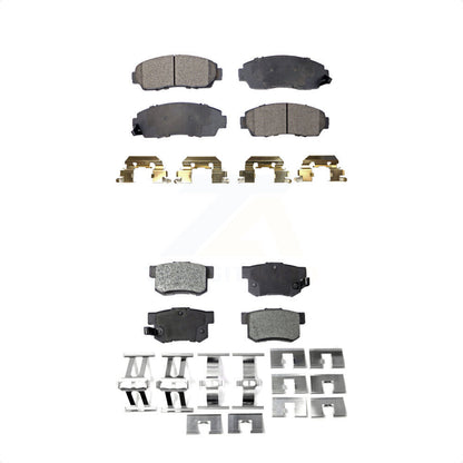 [Avant + Arrière] Kit de plaquette (céramique) de frein pour Acura RDX KTC-100060 par TEC