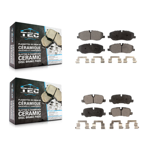 [Avant + Arrière] Kit de plaquette (céramique) de frein pour Land Rover Range Sport LR3 KTC-100065