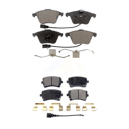 [Avant + Arrière] Kit de plaquette (céramique) de frein pour Audi A6 Quattro S4 A4 KTC-100069 par TEC