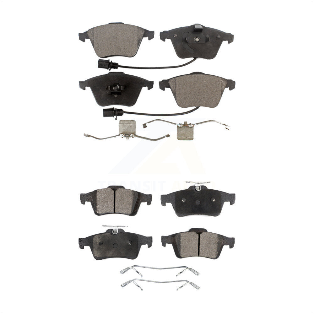 [Avant + Arrière] Kit de plaquette (céramique) de frein pour Saab 9-3 9-3X KTC-100070 par TEC