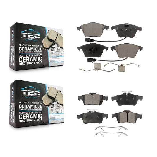 [Avant + Arrière] Kit de plaquette (céramique) de frein pour Saab 9-3 9-3X KTC-100070