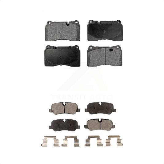 [Avant + Arrière] Kit de plaquette (céramique) de frein pour 2006-2009 Land Rover Range Supercharged KTC-100087 par TEC