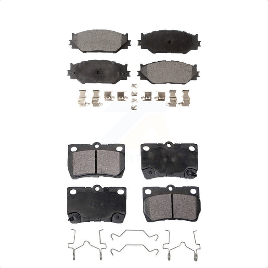 [Avant + Arrière] Kit de plaquette (céramique) de frein pour Lexus IS250 KTC-100091 par TEC