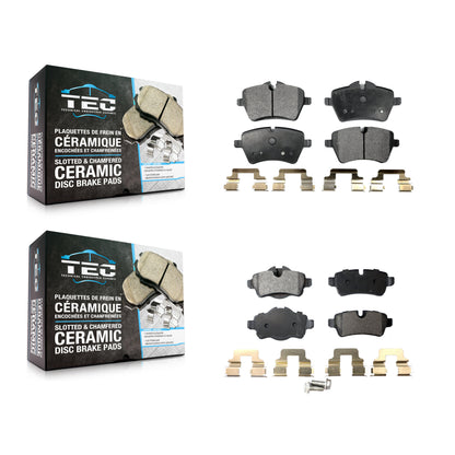 [Avant + Arrière] Kit de plaquette (céramique) de frein pour Mini Cooper avec 294mm Diameter Rotor KTC-100101