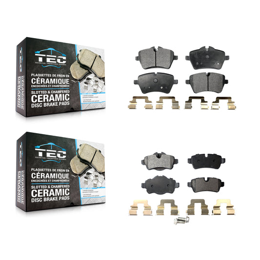 [Avant + Arrière] Kit de plaquette (céramique) de frein pour Mini Cooper avec 294mm Diameter Rotor KTC-100101