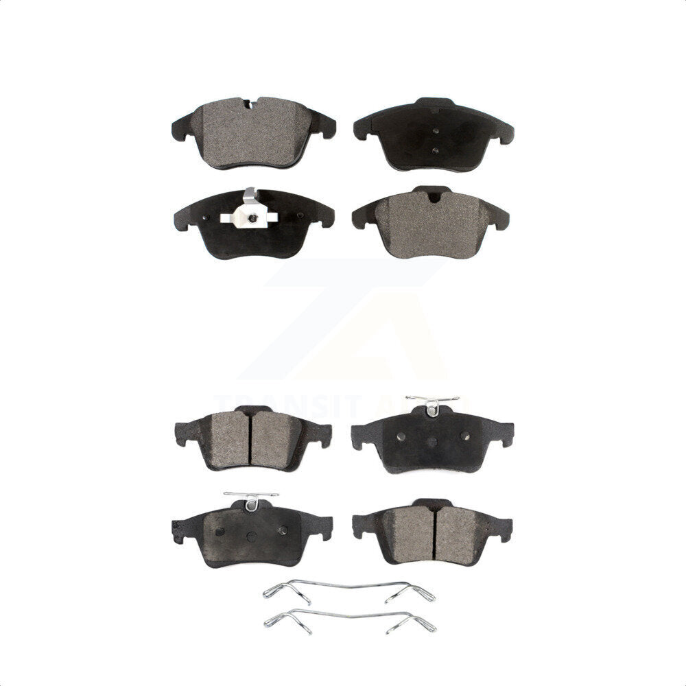 [Avant + Arrière] Kit de plaquette (céramique) de frein pour Jaguar XF XK XJ8 Vanden Plas S-Type KTC-100112 par TEC