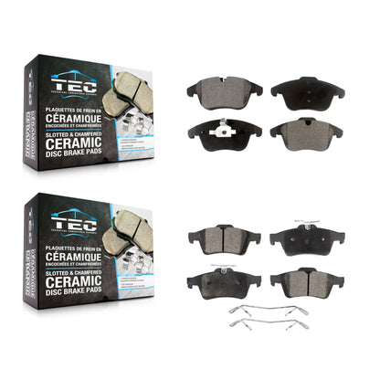 [Avant + Arrière] Kit de plaquette (céramique) de frein pour Jaguar XF XK XJ8 Vanden Plas S-Type KTC-100112