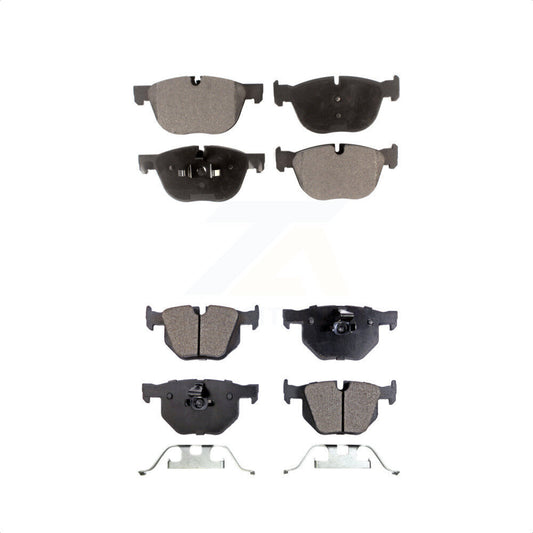 [Avant + Arrière] Kit de plaquette (céramique) de frein pour BMW X5 X6 KTC-100122 par TEC