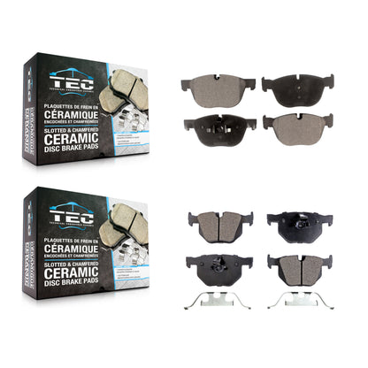[Avant + Arrière] Kit de plaquette (céramique) de frein pour BMW X5 X6 KTC-100122