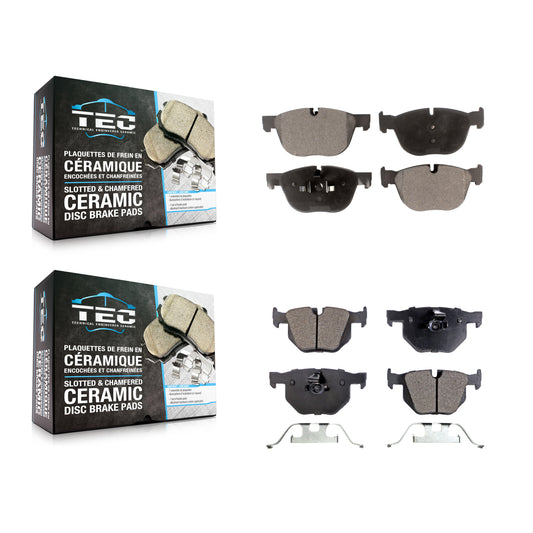 [Avant + Arrière] Kit de plaquette (céramique) de frein pour BMW X5 X6 KTC-100122