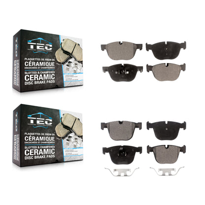 [Avant + Arrière] Kit de plaquette (céramique) de frein pour BMW X5 X6 KTC-100124