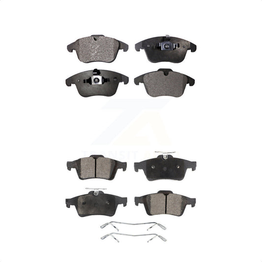 [Avant + Arrière] Kit de plaquette (céramique) de frein pour 2012 Volvo S40 KTC-100132 par TEC