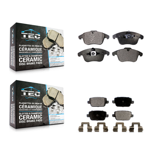 [Avant + Arrière] Kit de plaquette (céramique) de frein pour Volvo S80 Land Rover LR2 KTC-100134