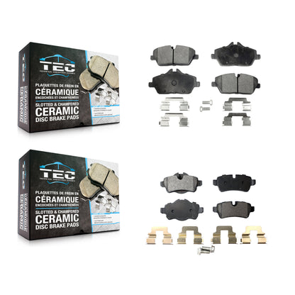 [Avant + Arrière] Kit de plaquette (céramique) de frein pour Mini Cooper avec 280mm Diameter Rotor KTC-100135