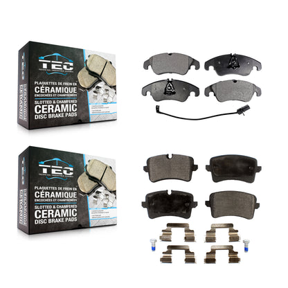 [Avant + Arrière] Kit de plaquette (céramique) de frein pour Audi A6 Quattro A7 KTC-100139