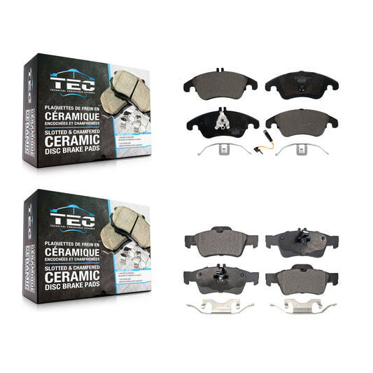 [Avant + Arrière] Kit de plaquette (céramique) de frein pour Mercedes-Benz E350 E400 CLS400 E250 KTC-100154