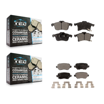 [Avant + Arrière] Kit de plaquette (céramique) de frein pour 2008-2009 Saturn Astra KTC-100157