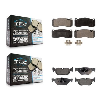 [Avant + Arrière] Kit de plaquette (céramique) de frein pour BMW 328i xDrive 323i KTC-100164