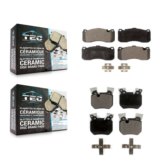 [Avant + Arrière] Kit de plaquette (céramique) de frein pour BMW 135i 135is KTC-100165