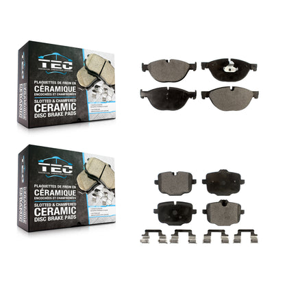 [Avant + Arrière] Kit de plaquette (céramique) de frein pour BMW 550i xDrive 650i Gran Coupe KTC-100187