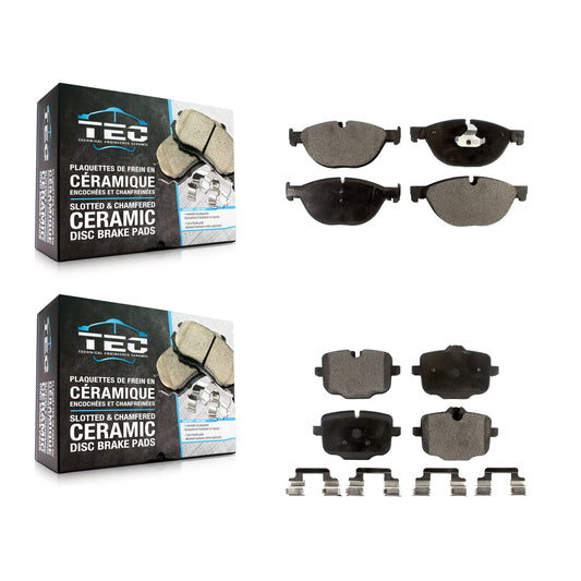[Avant + Arrière] Kit de plaquette (céramique) de frein pour BMW 550i xDrive 650i Gran Coupe KTC-100187