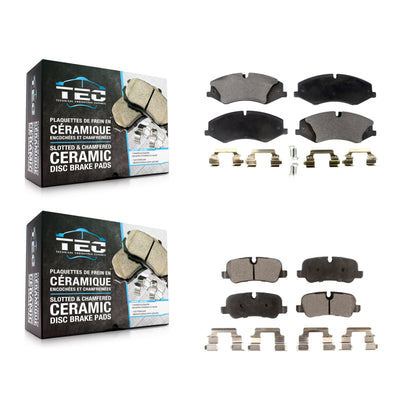 [Avant + Arrière] Kit de plaquette (céramique) de frein pour Land Rover LR4 Range Sport KTC-100203