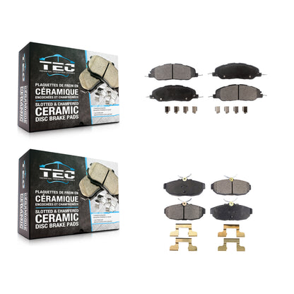 [Avant + Arrière] Kit de plaquette (céramique) de frein pour Ford Mustang Avanti KTC-100215