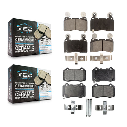 [Avant + Arrière] Kit de plaquette (céramique) de frein pour Chevrolet Camaro SS KTC-100217