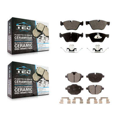 [Avant + Arrière] Kit de plaquette (céramique) de frein pour BMW 528i xDrive KTC-100221