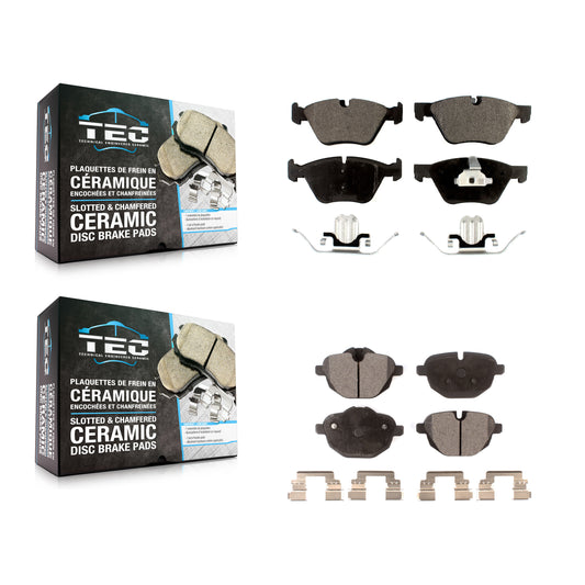 [Avant + Arrière] Kit de plaquette (céramique) de frein pour BMW 528i xDrive KTC-100221