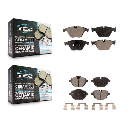 [Avant + Arrière] Kit de plaquette (céramique) de frein pour BMW 535i xDrive 528i 535d ActiveHybrid 5 KTC-100223