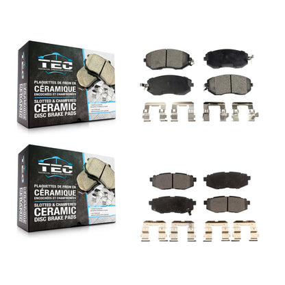 [Avant + Arrière] Kit de plaquette (céramique) de frein pour Scion FR-S Subaru BRZ Toyota 86 KTC-100238