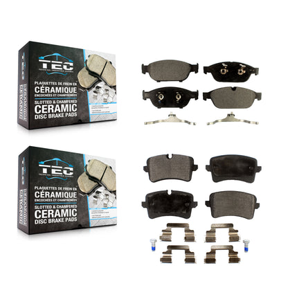 [Avant + Arrière] Kit de plaquette (céramique) de frein pour Audi A6 Quattro A7 A8 KTC-100244