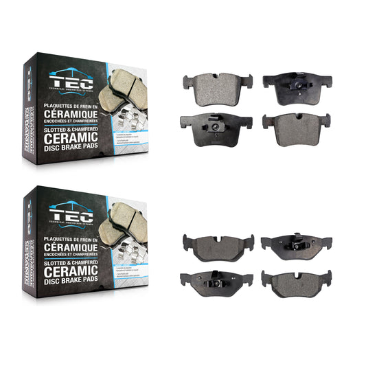 [Avant + Arrière] Kit de plaquette (céramique) de frein pour 2012 BMW 320i KTC-100246