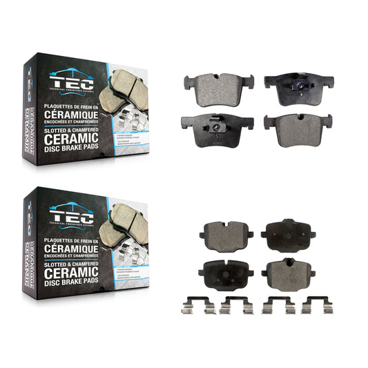 [Avant + Arrière] Kit de plaquette (céramique) de frein pour 2012 BMW X3 From 10 11 KTC-100247