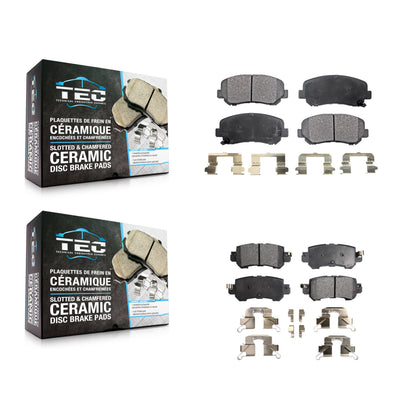 [Avant + Arrière] Kit de plaquette (céramique) de frein pour Mazda CX-5 KTC-100264