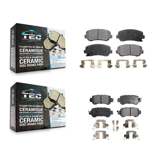 [Avant + Arrière] Kit de plaquette (céramique) de frein pour Mazda CX-5 KTC-100264