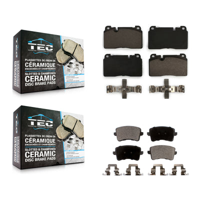 [Avant + Arrière] Kit de plaquette (céramique) de frein pour Audi Q5 KTC-100278
