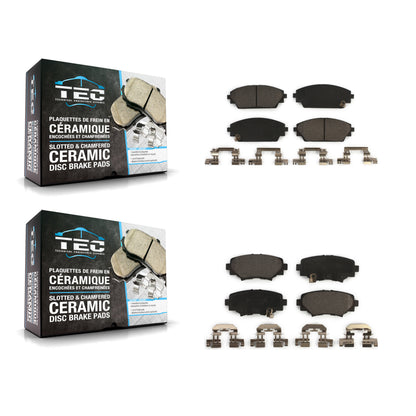 [Avant + Arrière] Kit de plaquette (céramique) de frein pour Mazda 3 Sport KTC-100293