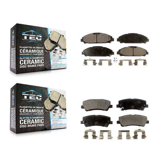 [Avant + Arrière] Kit de plaquette (céramique) de frein pour Ford Mustang KTC-100299