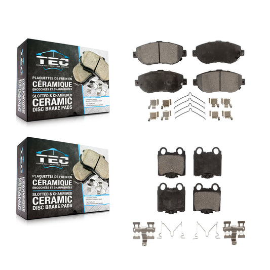 [Avant + Arrière] Kit de plaquette (céramique) de frein pour Lexus GS300 SC430 IS300 GS400 GS430 KTC-100347