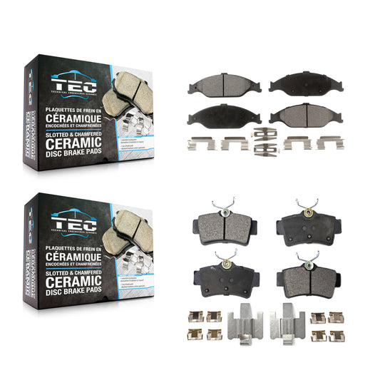 [Avant + Arrière] Kit de plaquette (céramique) de frein pour Ford Mustang KTC-100402