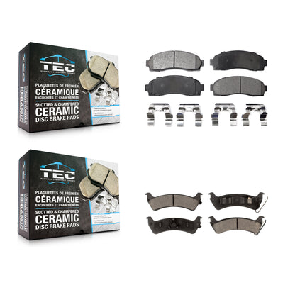 [Avant + Arrière] Kit de plaquette (céramique) de frein pour Ford Explorer Sport Trac KTC-100414