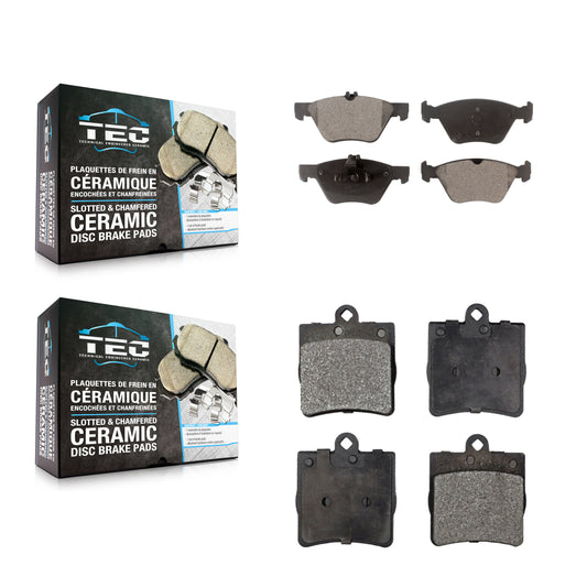 [Avant + Arrière] Kit de plaquette (céramique) de frein pour Chrysler Crossfire Mercedes-Benz SLK320 KTC-100430