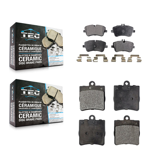 [Avant + Arrière] Kit de plaquette (céramique) de frein pour Mercedes-Benz C230 C240 SLK280 SLK300 KTC-100447