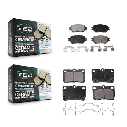 [Avant + Arrière] Kit de plaquette (céramique) de frein pour Lexus IS250 GS300 KTC-100460