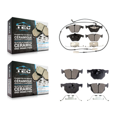 [Avant + Arrière] Kit de plaquette (céramique) de frein pour BMW 530i 528i 525i 530xi 535xi xDrive 535i 528xi 525xi KTC-100474