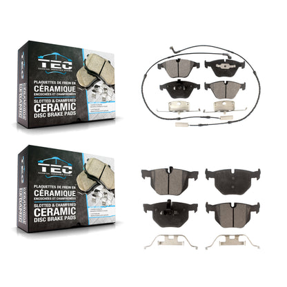 [Avant + Arrière] Kit de plaquette (céramique) de frein pour BMW 335i xDrive X1 335d 335xi 335is KTC-100475