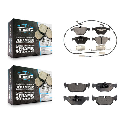 [Avant + Arrière] Kit de plaquette (céramique) de frein pour BMW 328i xDrive X1 328xi 323i KTC-100476